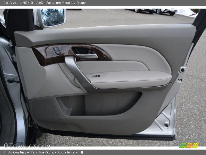 Palladium Metallic / Ebony 2013 Acura MDX SH-AWD