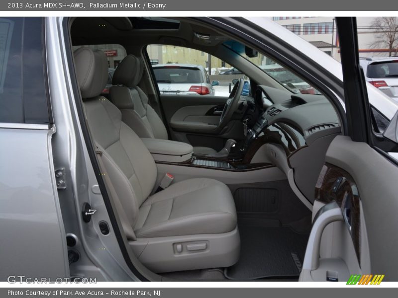 Palladium Metallic / Ebony 2013 Acura MDX SH-AWD