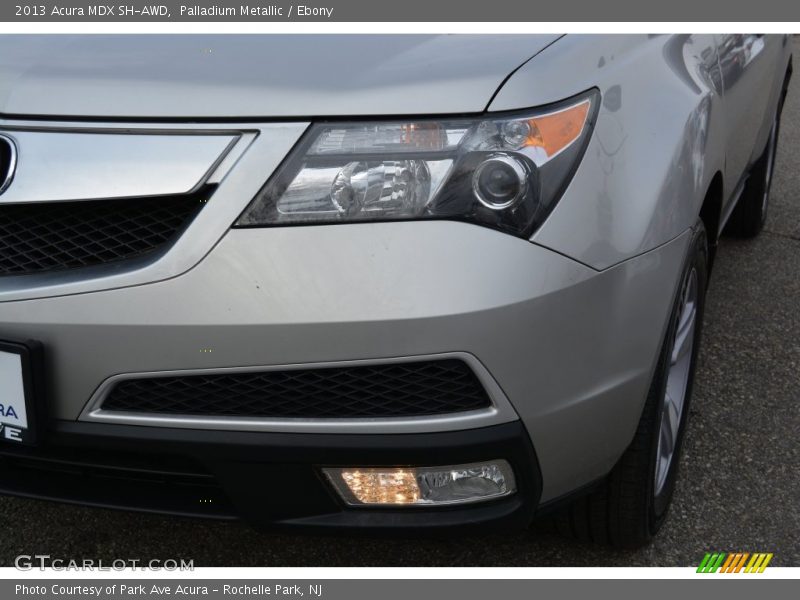 Palladium Metallic / Ebony 2013 Acura MDX SH-AWD
