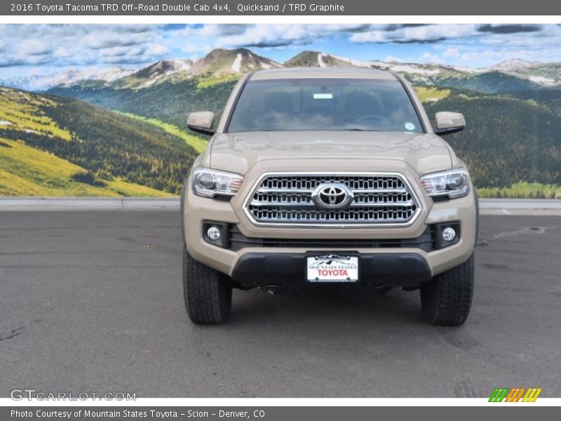 Quicksand / TRD Graphite 2016 Toyota Tacoma TRD Off-Road Double Cab 4x4