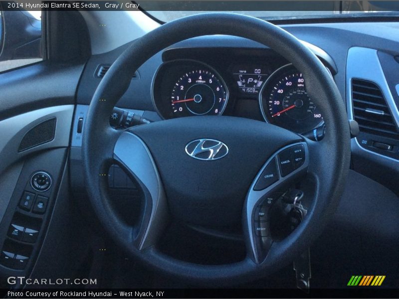 Gray / Gray 2014 Hyundai Elantra SE Sedan