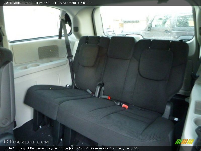 Billet Silver Metallic / Black 2016 Dodge Grand Caravan SE