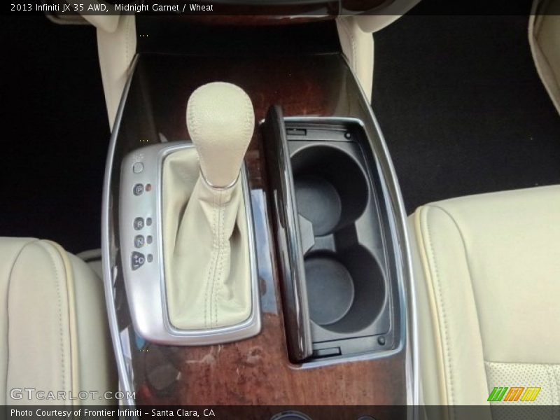 Midnight Garnet / Wheat 2013 Infiniti JX 35 AWD