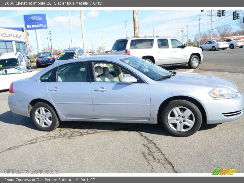 Glacier Blue Metallic / Gray 2006 Chevrolet Impala LS