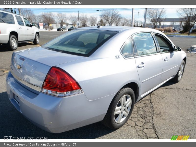 Glacier Blue Metallic / Gray 2006 Chevrolet Impala LS