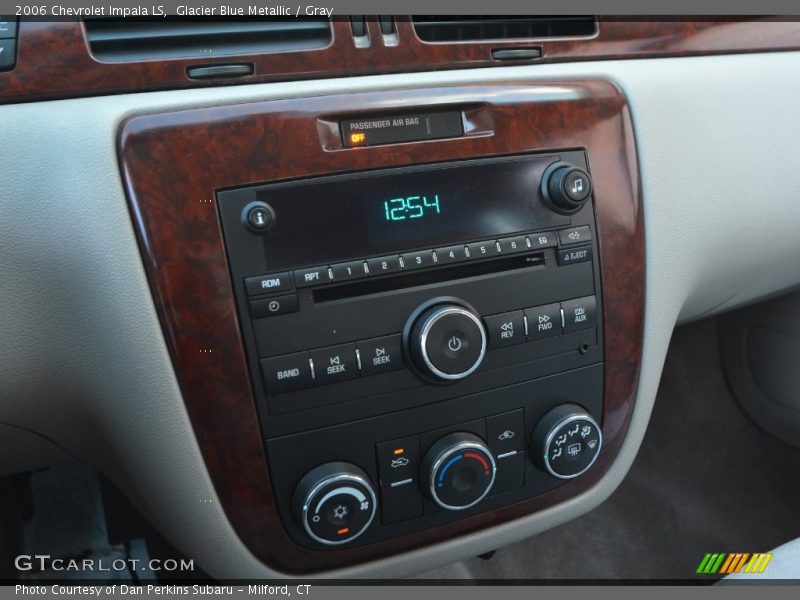 Glacier Blue Metallic / Gray 2006 Chevrolet Impala LS