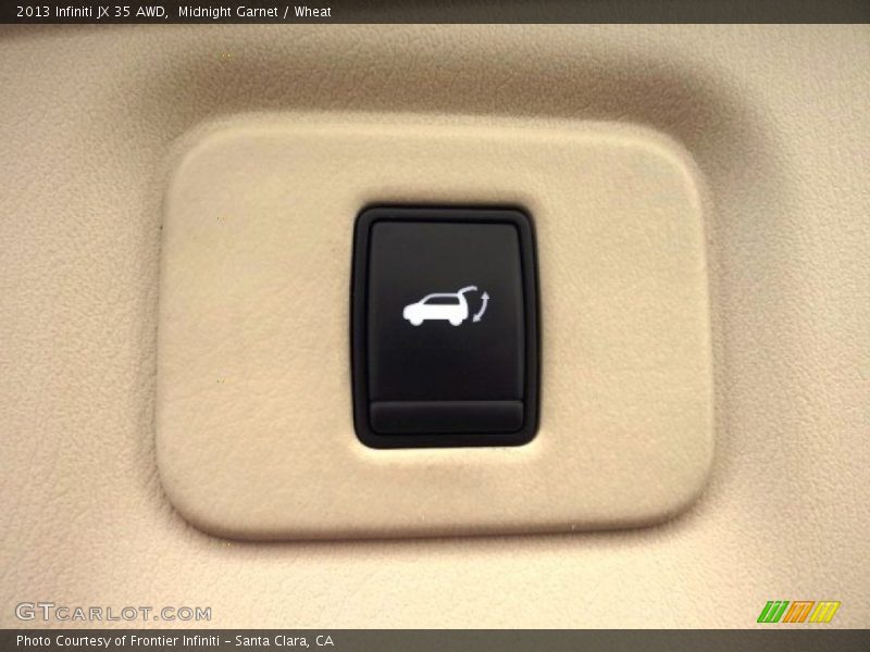 Midnight Garnet / Wheat 2013 Infiniti JX 35 AWD