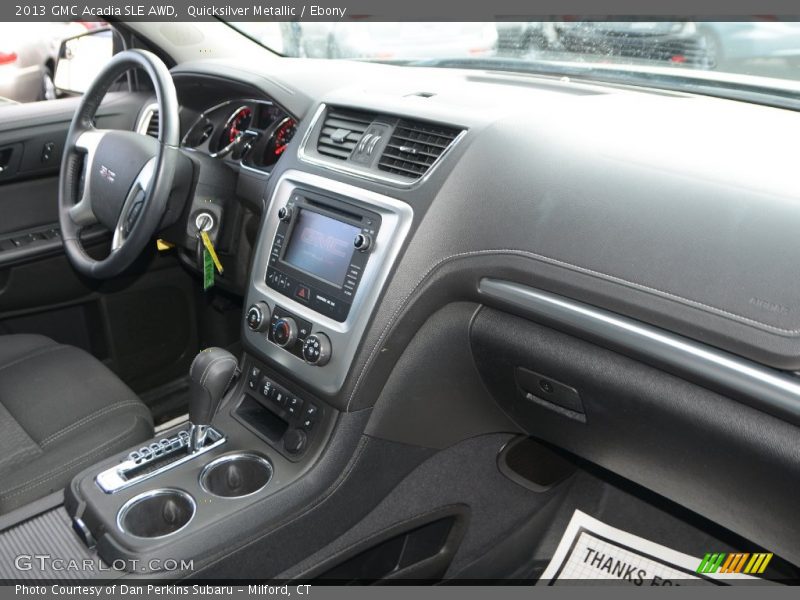 Quicksilver Metallic / Ebony 2013 GMC Acadia SLE AWD