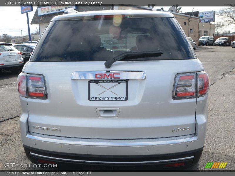 Quicksilver Metallic / Ebony 2013 GMC Acadia SLE AWD