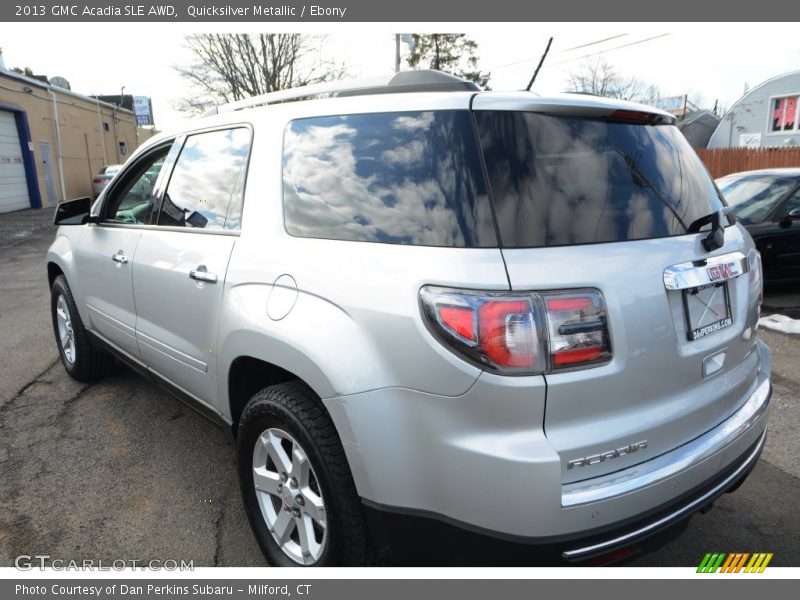 Quicksilver Metallic / Ebony 2013 GMC Acadia SLE AWD