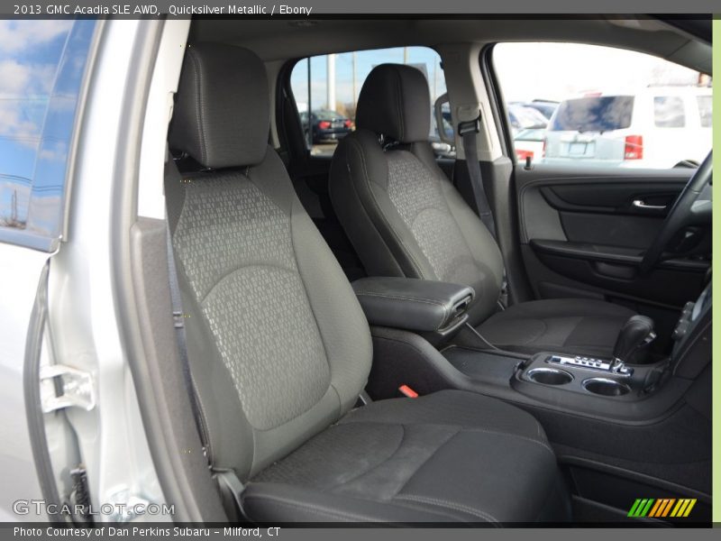 Quicksilver Metallic / Ebony 2013 GMC Acadia SLE AWD