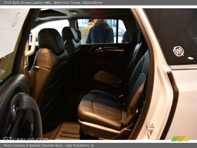 White Frost Tricoat / Ebony/Ebony 2016 Buick Enclave Leather AWD
