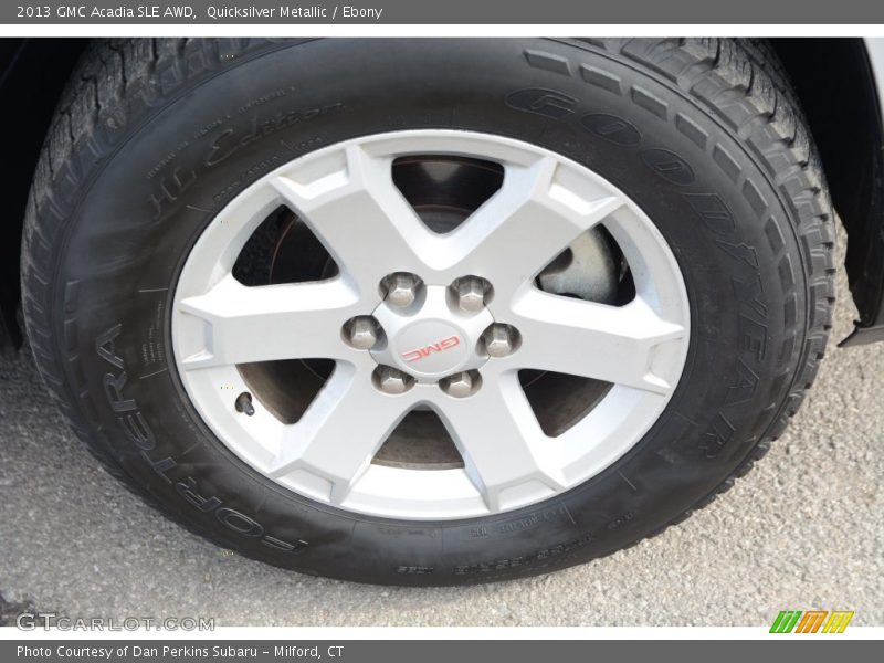 Quicksilver Metallic / Ebony 2013 GMC Acadia SLE AWD