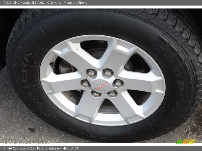 Quicksilver Metallic / Ebony 2013 GMC Acadia SLE AWD