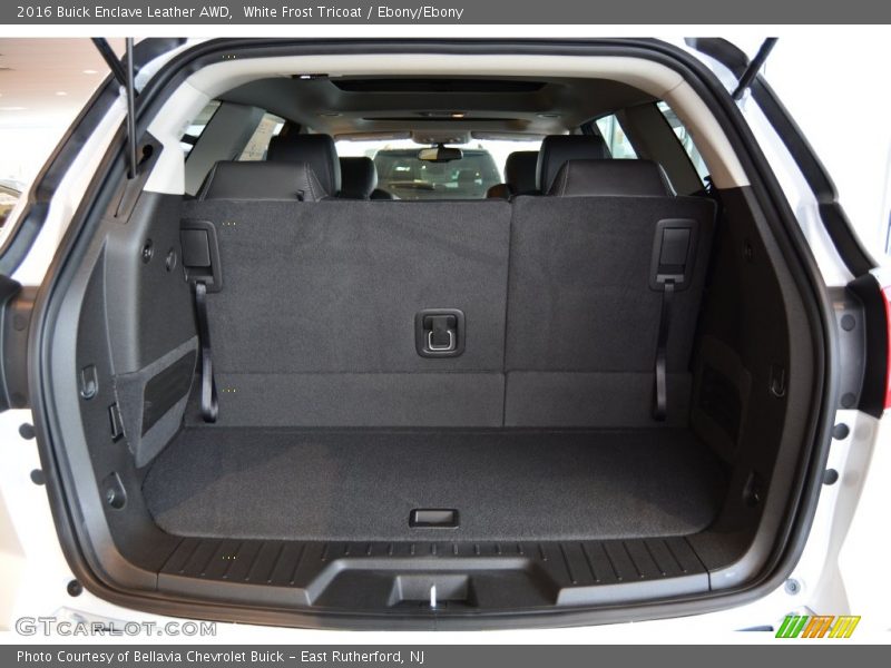 White Frost Tricoat / Ebony/Ebony 2016 Buick Enclave Leather AWD