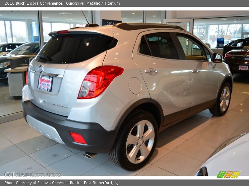 Quicksilver Metallic / Titanium 2016 Buick Encore Convenience