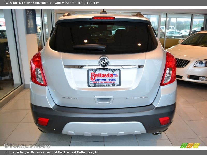 Quicksilver Metallic / Titanium 2016 Buick Encore Convenience
