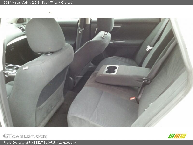 Pearl White / Charcoal 2014 Nissan Altima 2.5 S