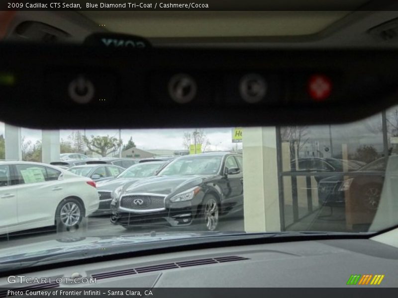 Blue Diamond Tri-Coat / Cashmere/Cocoa 2009 Cadillac CTS Sedan
