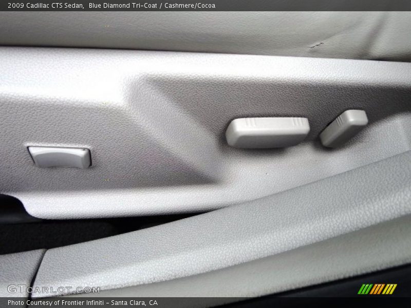 Blue Diamond Tri-Coat / Cashmere/Cocoa 2009 Cadillac CTS Sedan