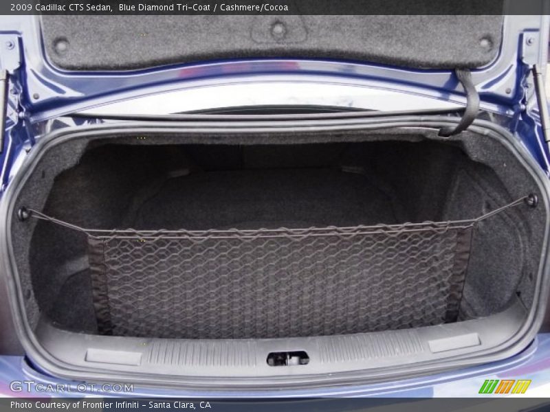 Blue Diamond Tri-Coat / Cashmere/Cocoa 2009 Cadillac CTS Sedan