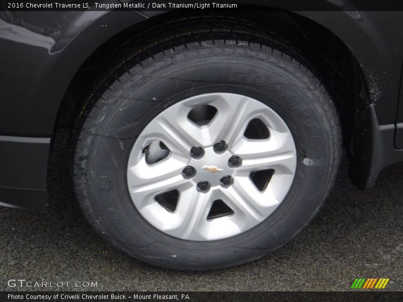 Tungsten Metallic / Dark Titanium/Light Titanium 2016 Chevrolet Traverse LS