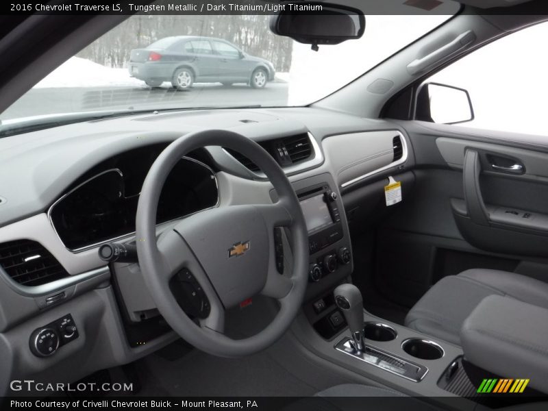 Tungsten Metallic / Dark Titanium/Light Titanium 2016 Chevrolet Traverse LS