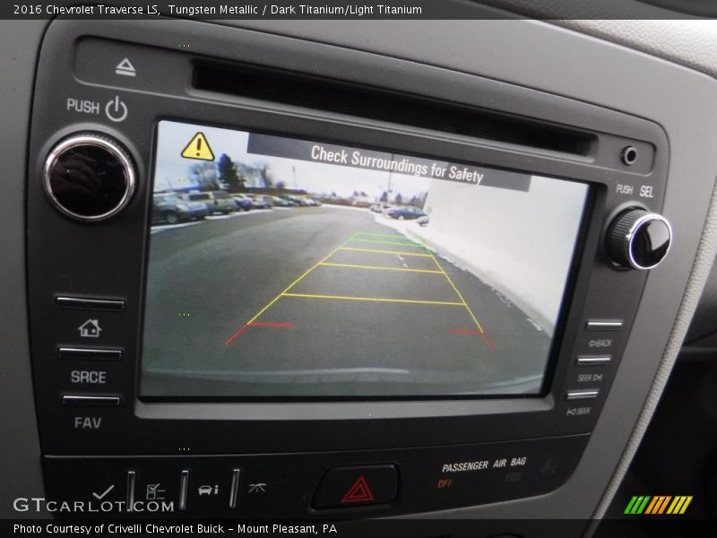 Tungsten Metallic / Dark Titanium/Light Titanium 2016 Chevrolet Traverse LS