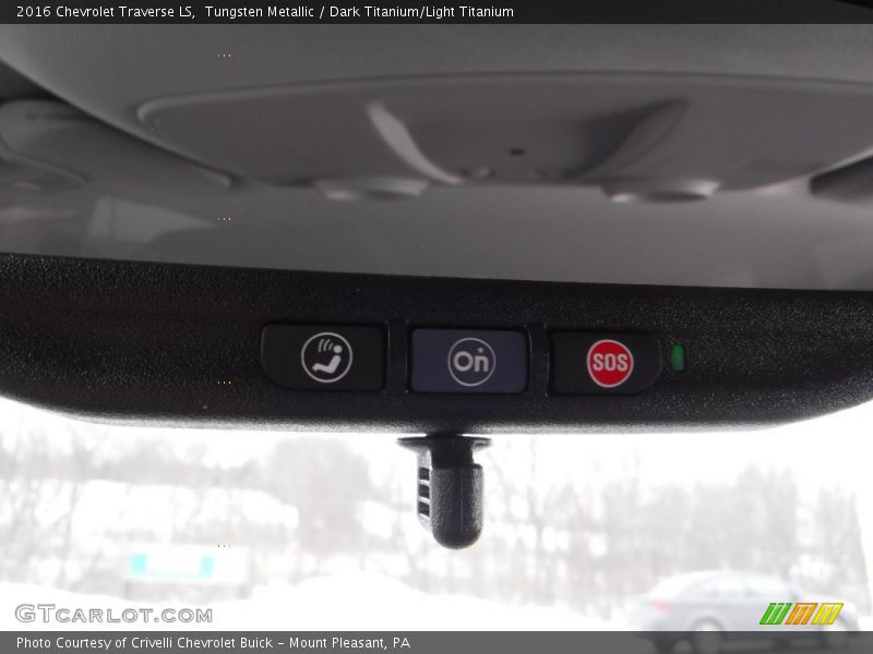 Tungsten Metallic / Dark Titanium/Light Titanium 2016 Chevrolet Traverse LS