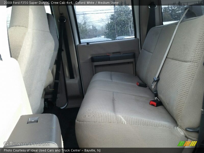 Oxford White / Medium Stone 2009 Ford F350 Super Duty XL Crew Cab 4x4