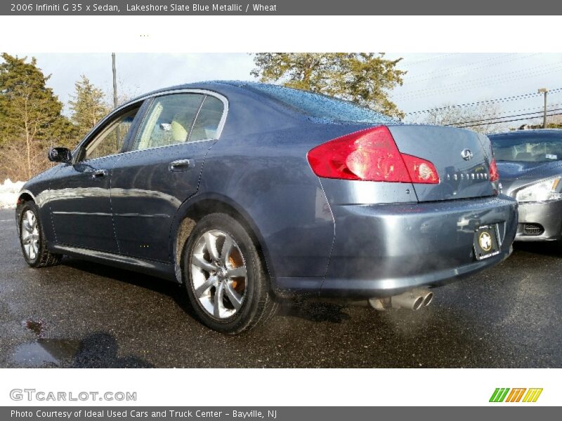 Lakeshore Slate Blue Metallic / Wheat 2006 Infiniti G 35 x Sedan