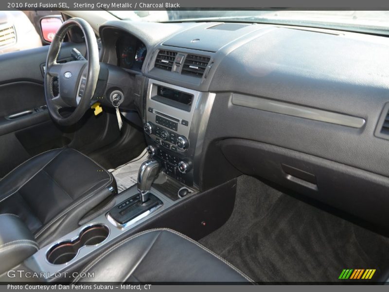 Sterling Grey Metallic / Charcoal Black 2010 Ford Fusion SEL