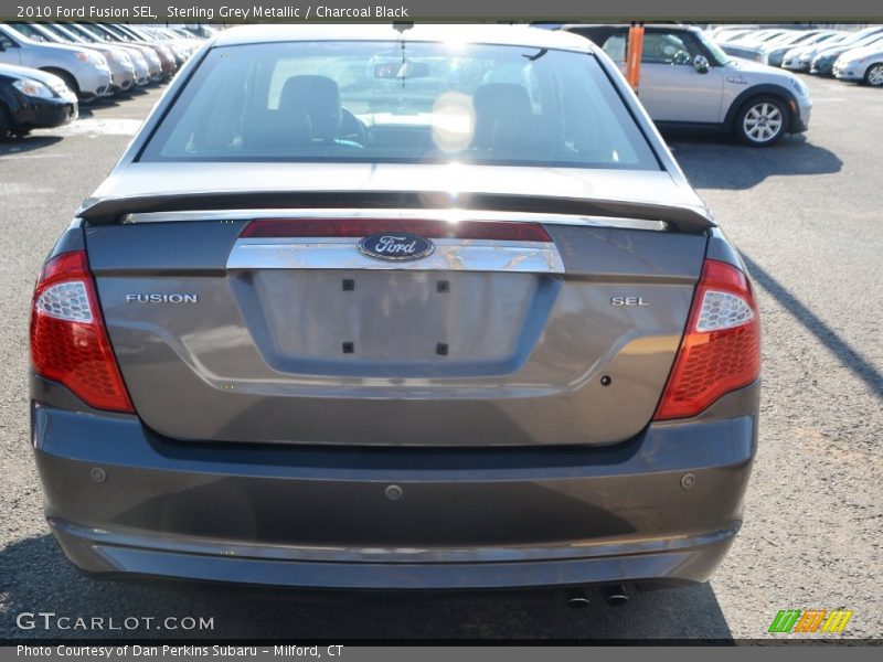 Sterling Grey Metallic / Charcoal Black 2010 Ford Fusion SEL