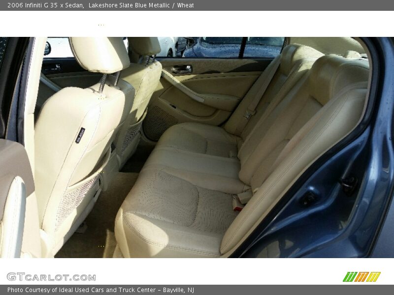 Lakeshore Slate Blue Metallic / Wheat 2006 Infiniti G 35 x Sedan