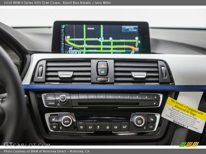 Controls of 2016 4 Series 435i Gran Coupe