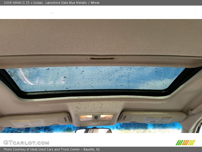Lakeshore Slate Blue Metallic / Wheat 2006 Infiniti G 35 x Sedan