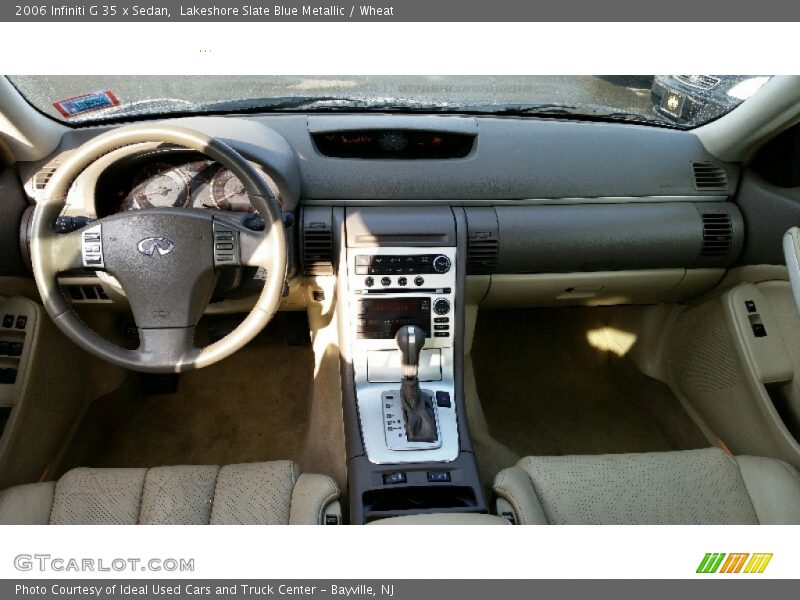 Lakeshore Slate Blue Metallic / Wheat 2006 Infiniti G 35 x Sedan