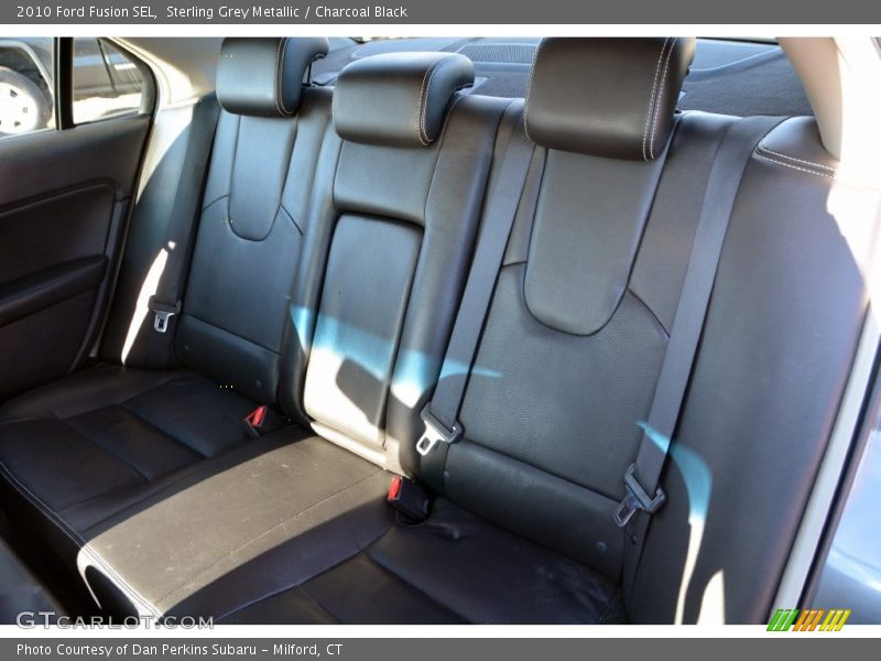 Sterling Grey Metallic / Charcoal Black 2010 Ford Fusion SEL