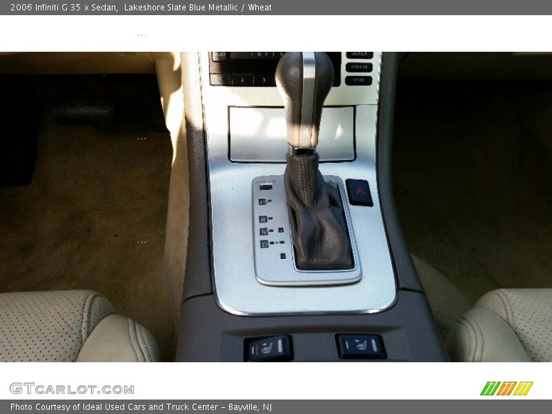 Lakeshore Slate Blue Metallic / Wheat 2006 Infiniti G 35 x Sedan