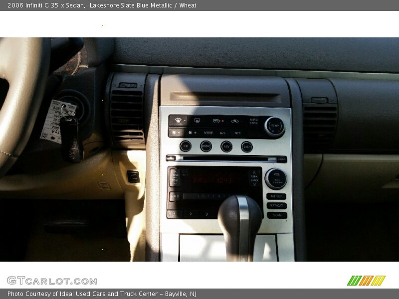 Lakeshore Slate Blue Metallic / Wheat 2006 Infiniti G 35 x Sedan