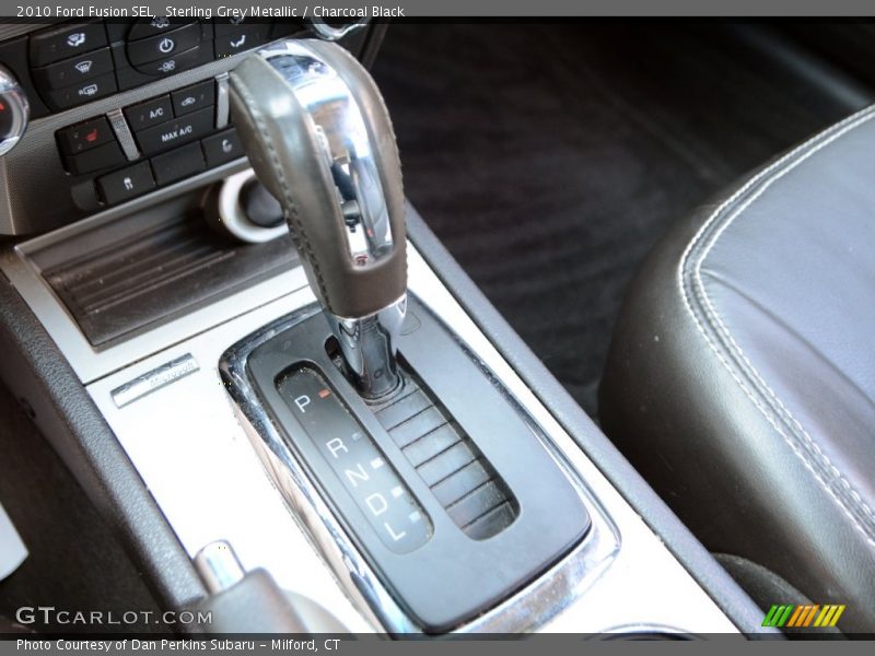 Sterling Grey Metallic / Charcoal Black 2010 Ford Fusion SEL