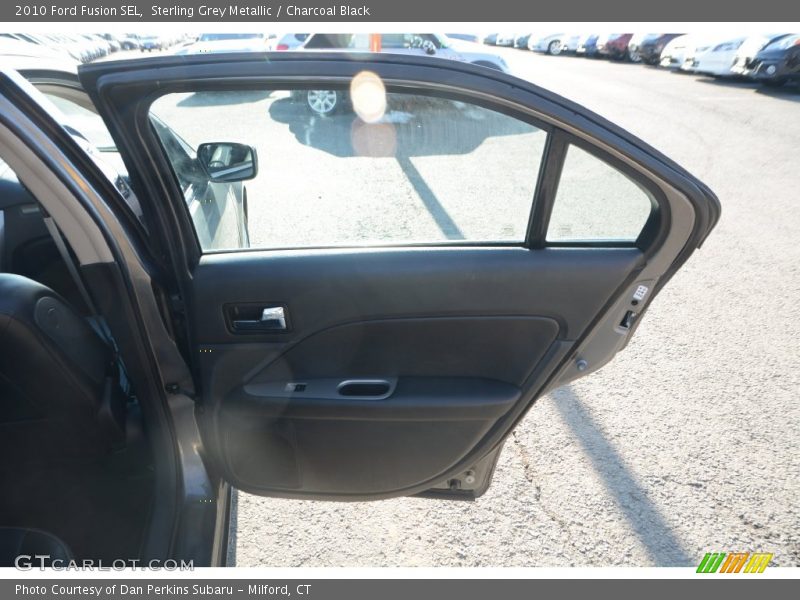 Sterling Grey Metallic / Charcoal Black 2010 Ford Fusion SEL
