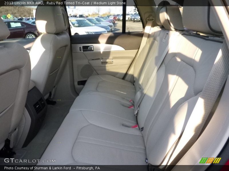 Ruby Red Tinted Tri-Coat / Medium Light Stone 2013 Lincoln MKX AWD