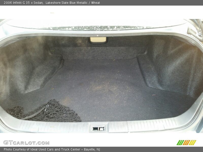 Lakeshore Slate Blue Metallic / Wheat 2006 Infiniti G 35 x Sedan