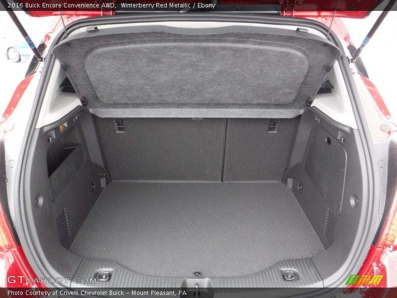 Winterberry Red Metallic / Ebony 2016 Buick Encore Convenience AWD