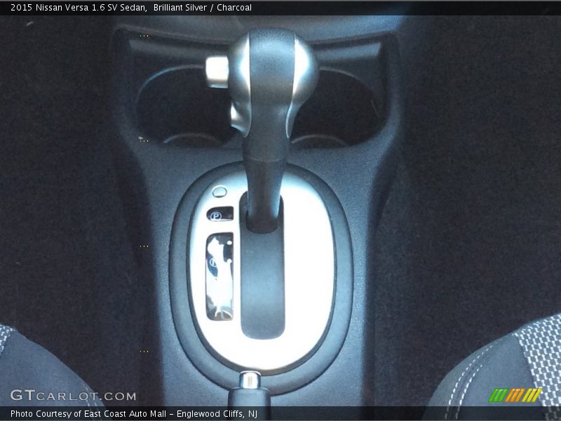 Brilliant Silver / Charcoal 2015 Nissan Versa 1.6 SV Sedan