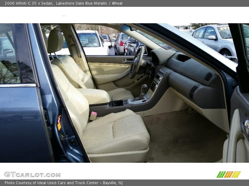Lakeshore Slate Blue Metallic / Wheat 2006 Infiniti G 35 x Sedan