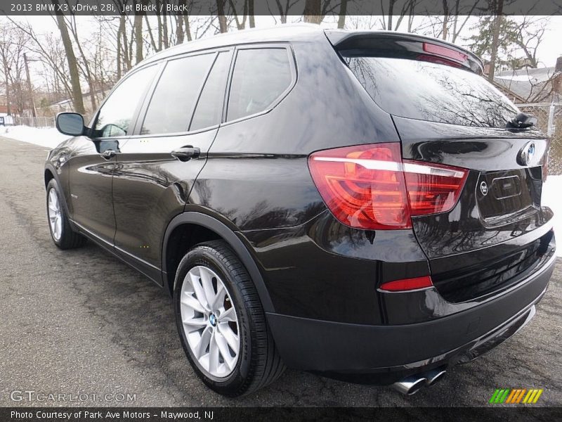Jet Black / Black 2013 BMW X3 xDrive 28i