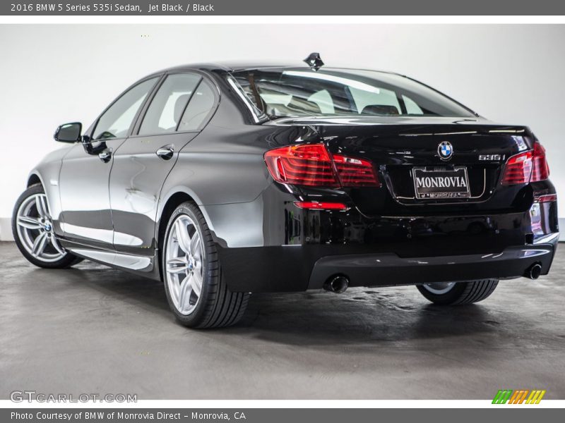 Jet Black / Black 2016 BMW 5 Series 535i Sedan