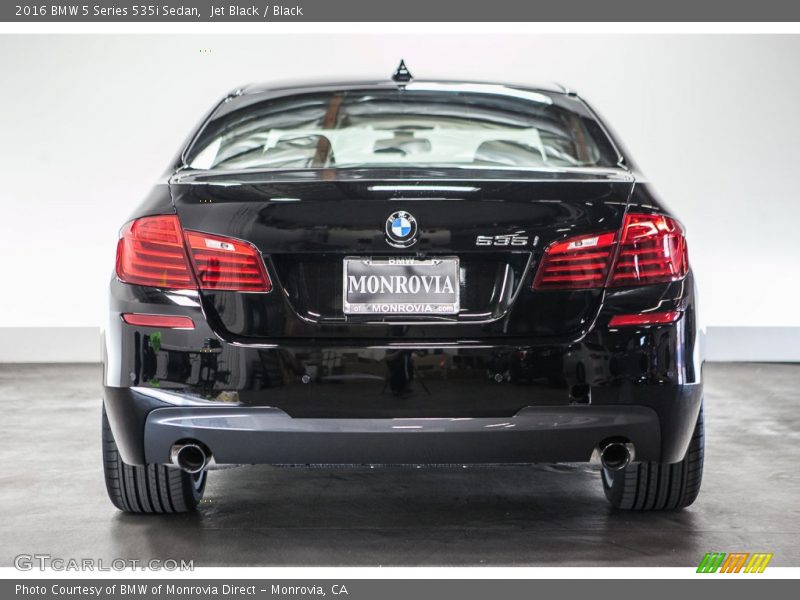 Jet Black / Black 2016 BMW 5 Series 535i Sedan